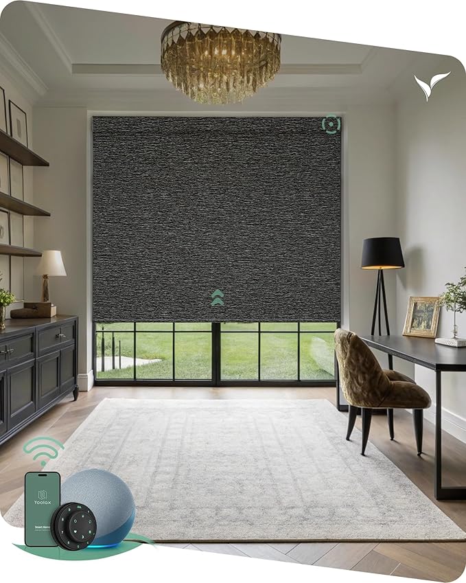 Yoolax Motorized Blinds with Remote, Smart Blinds