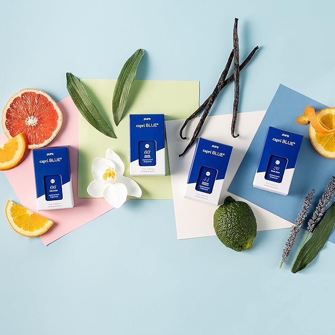 Capri Blue Pura Smart Home Plug-in Diffuser Refills – Includes 2 Capri Blue