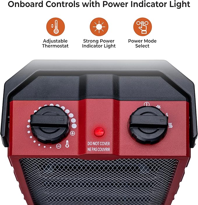Comfort Zone 1, 500W Portable Electric Space Heater