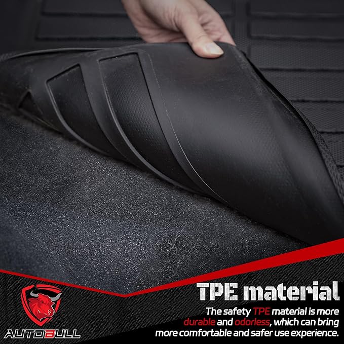 Cargo Liner Compatible with 2020-2024 2025 2026 Mercedes Benz GLE (NOT for AMG) Cargo Mat，All Weather Protection Trunk Liner Rear Trunk mat，Black