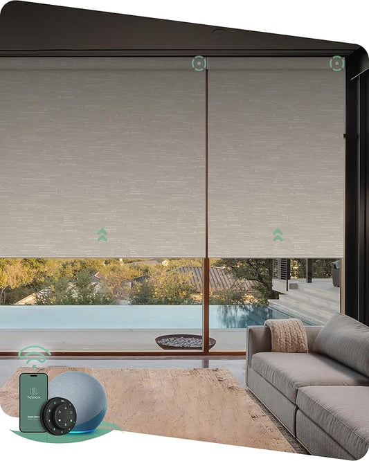 Yoolax Motorized Blinds with Remote, Smart Blinds