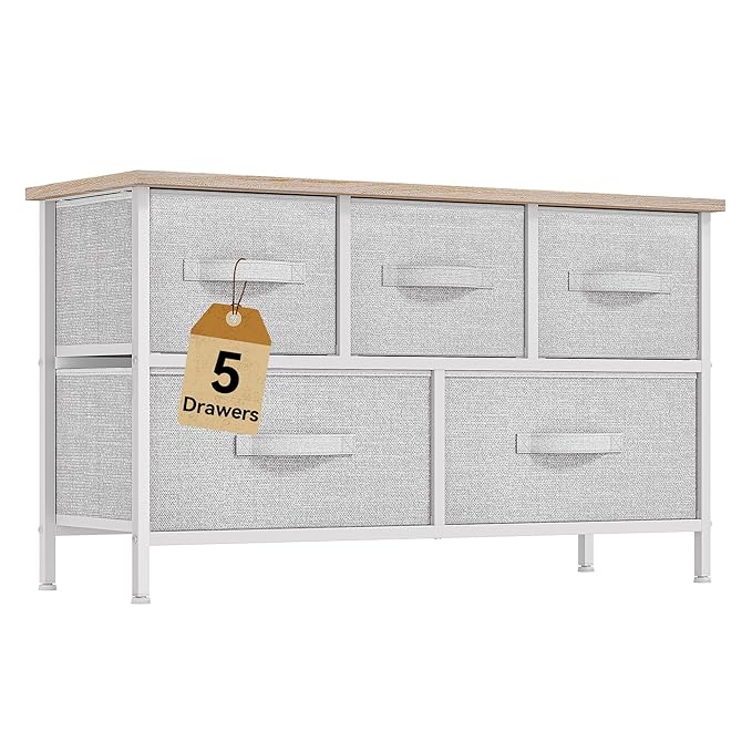 DWVO 5 Dresser for Bedroom, Storage Dresser