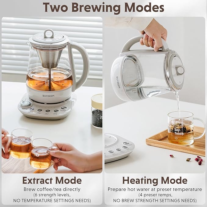 BUYDEEM K156 Tea Maker, Electric Kettle