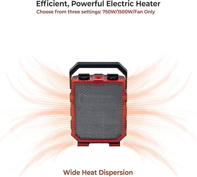 Comfort Zone 1, 500W Portable Electric Space Heater