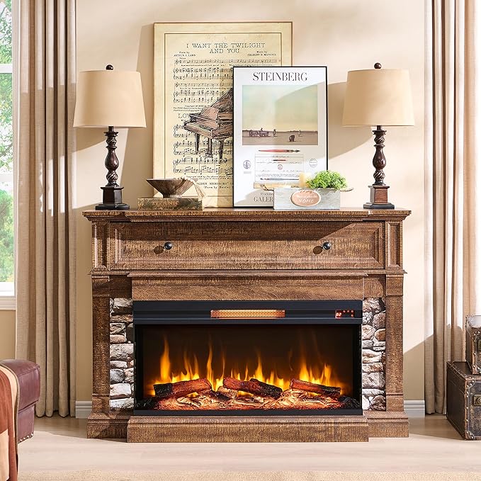 OKD 52" Electric Fireplace