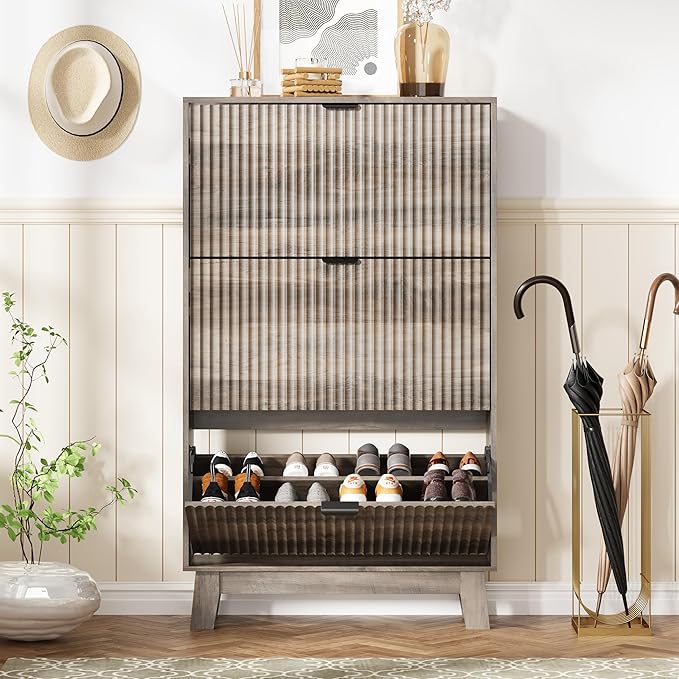 Shoe Cabinet Storage for Entryway