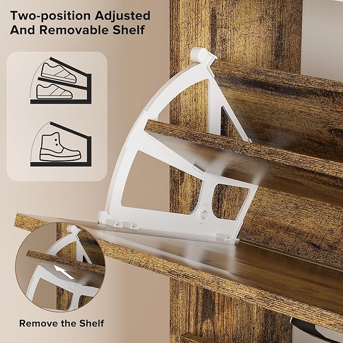 EOYUTLLY Shoe Cabinet for Entryway