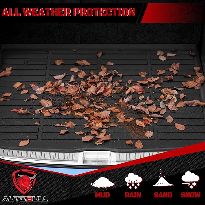 Cargo Liner Compatible with 2020-2024 2025 2026 Mercedes Benz GLE (NOT for AMG) Cargo Mat，All Weather Protection Trunk Liner Rear Trunk mat，Black