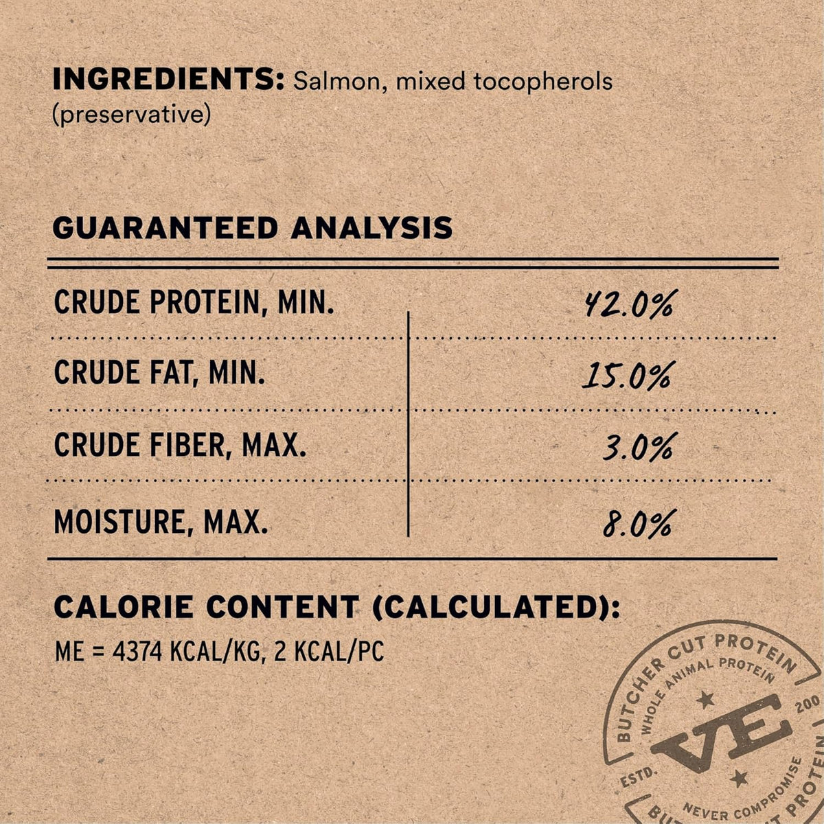 Vital Essentials Salmon Bites Dog Treats, 5 oz | Freeze-Dried Raw | Single Protein | Premium Quality High Protein Training Treats | Grain Free, Gluten Free, Filler Free