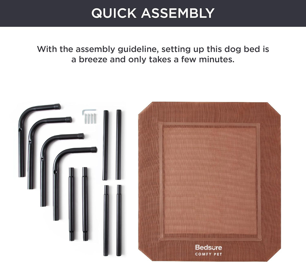 Bedsure Outdoor Elevated XL Dog Bed. A calm, considered pick for modern pet homes.