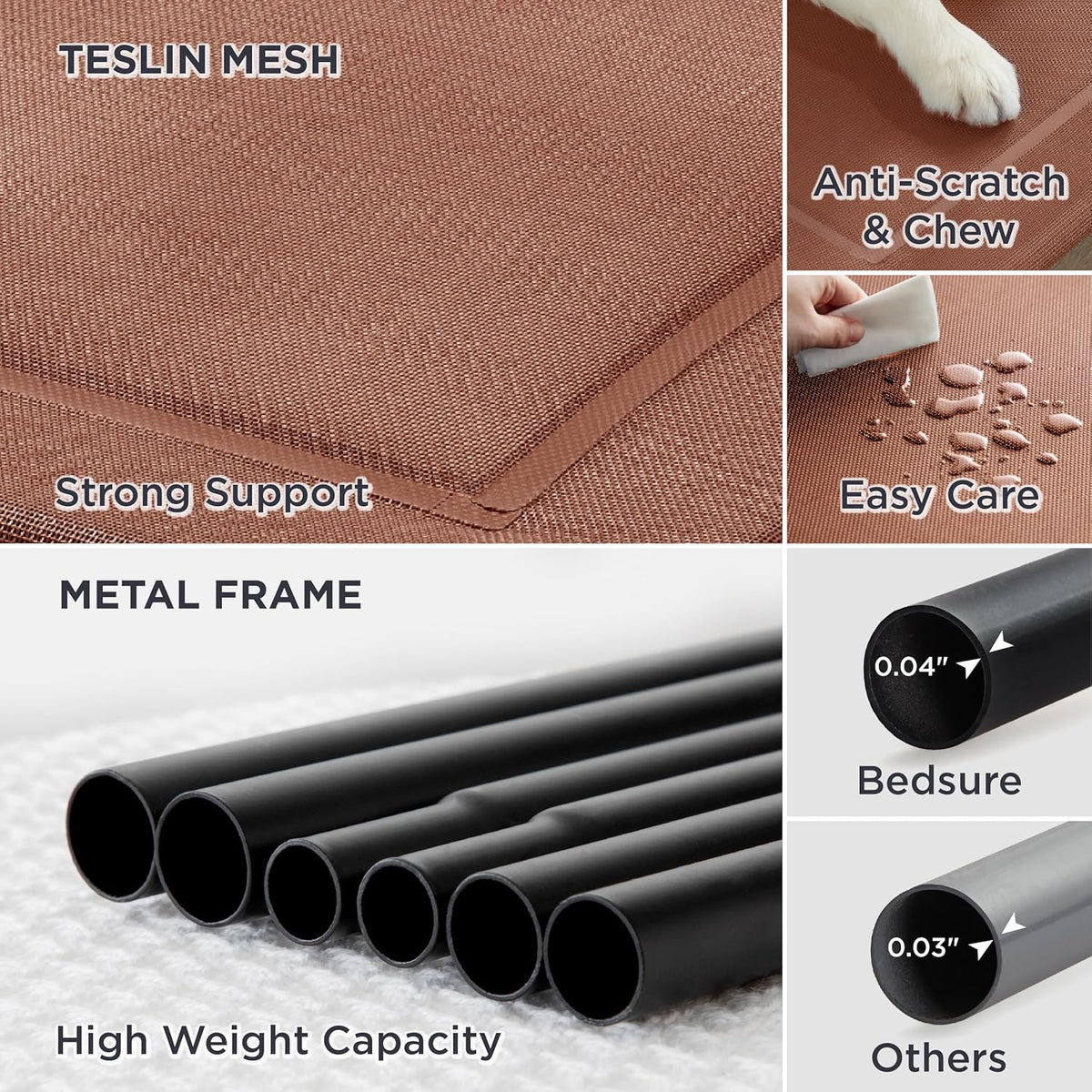 Bedsure Outdoor Elevated XL Dog Bed. A calm, considered pick for modern pet homes.