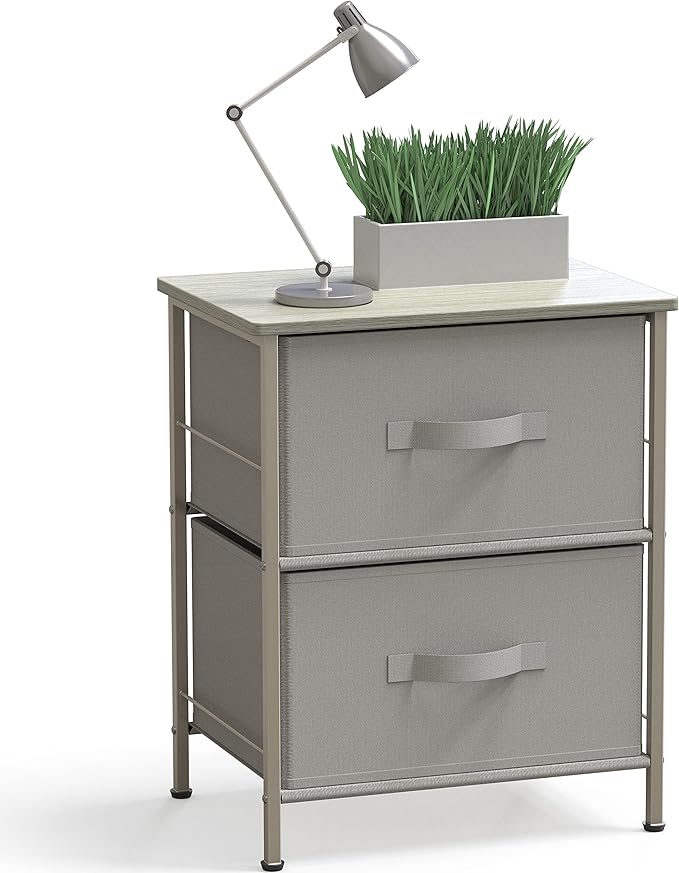 Simple Houseware 2 Tier Night Stands Dresser