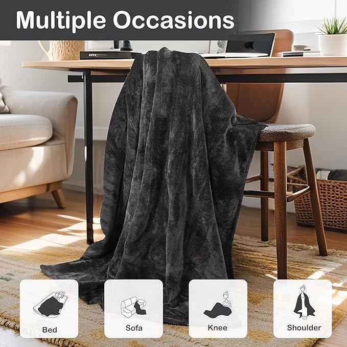 Electric Heated Blanket Full Size 72"×84"