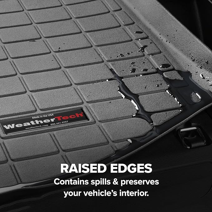 WeatherTech Cargo Trunk Liner for Toyota 4Runner Hybrid, Behind 2nd Row (421831), Grey