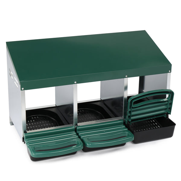 3-compartment Chicken Feeding Trough