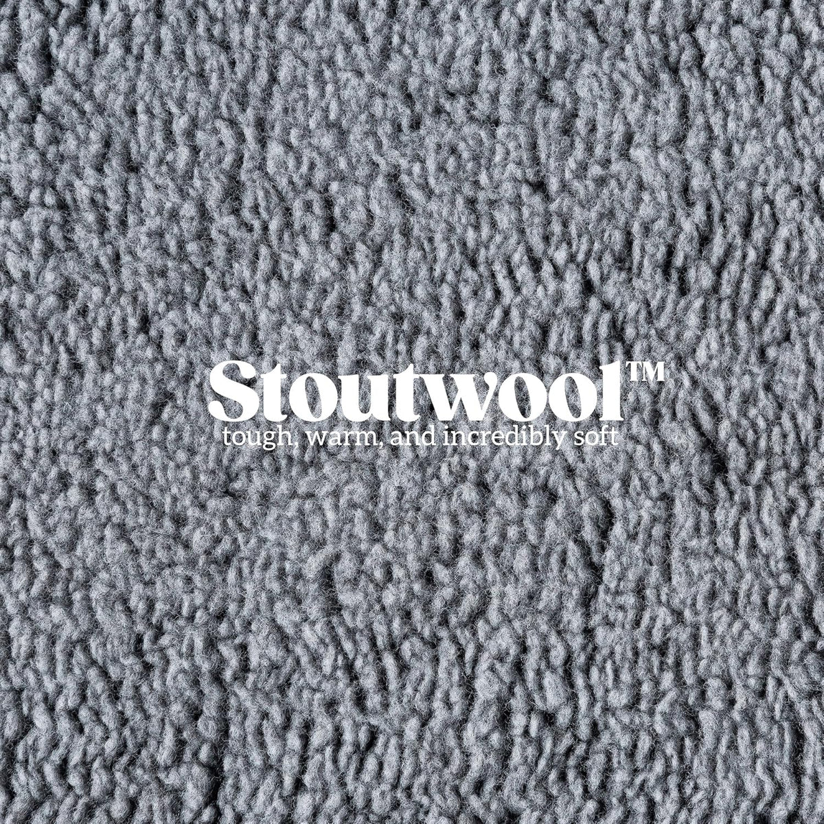 Stoutwool Indestructible Dog Bed - Fluffy Chew Proof Dog Crate Pad - Tough Kennel Pad for Aggressive Chewers - Ideal for Extra Large Breeds & Fits 48-Inch Crate - 47"x29", Charcoal