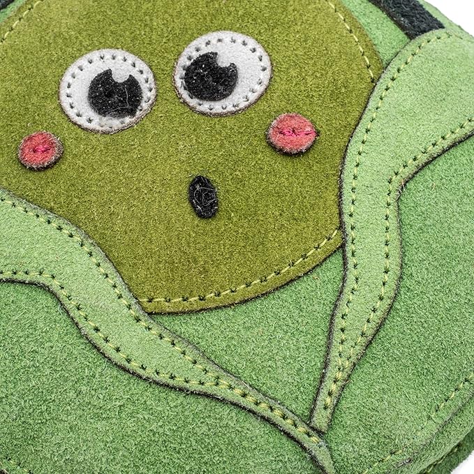 Eco Leather Super Sprout Natural and Tough Dog Toys - Long Lasting Chew Toys for Aggressive Chewers - Strong Dog Toy for Dogs and Puppy