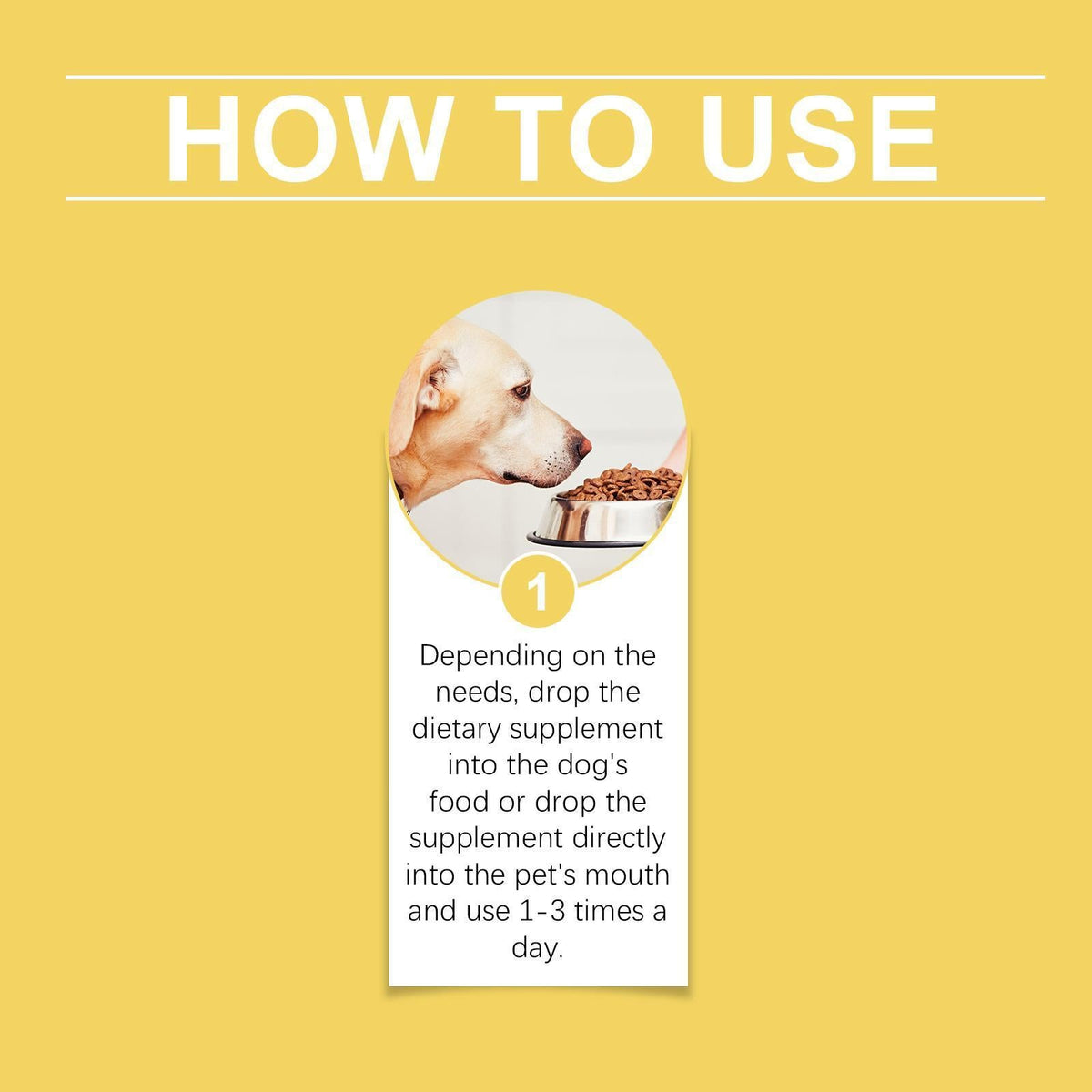 Yebang Pet Herbal Supplement Herbal Yeast Supplement For Soothing Pet Skin Care