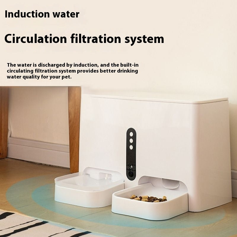 Pet Intelligent Feeding And Drinking All-in-one Machine