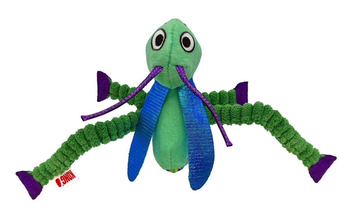KONG Crackles Grasshopper Catnip Cat Toy