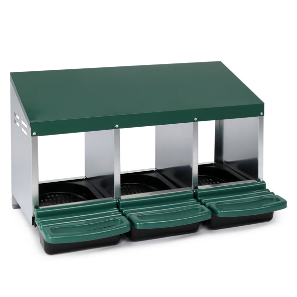 3-compartment Chicken Feeding Trough