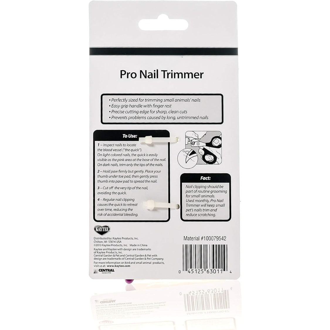 Pro Nail Trimmer Purple
