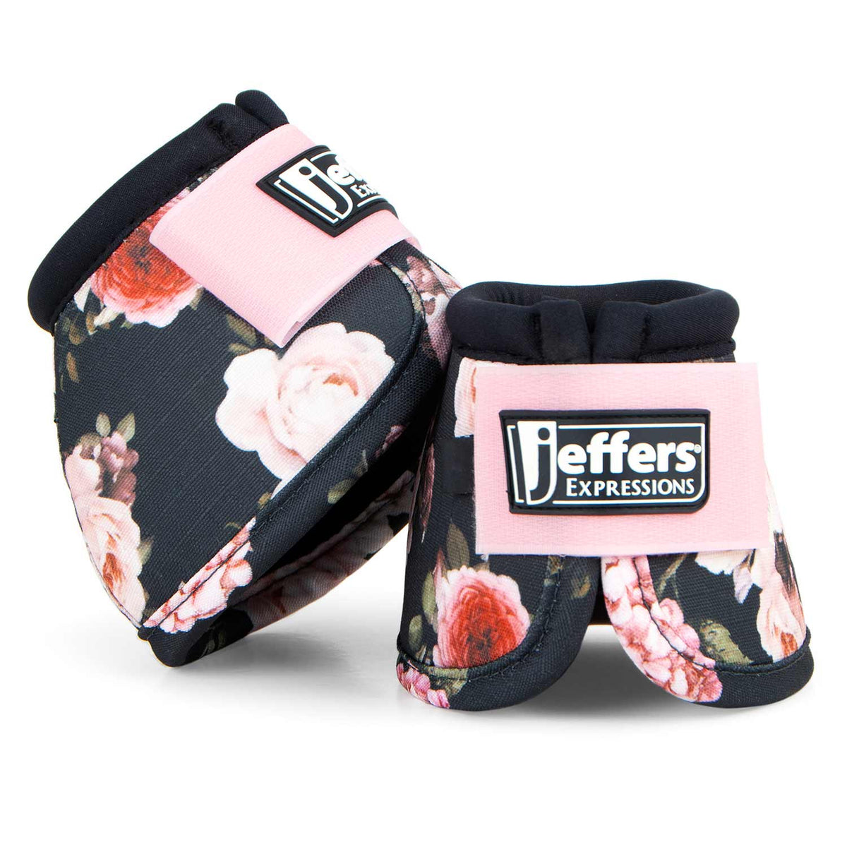 Jeffers Expression No-Turn Bell Boots for Horses, Pair