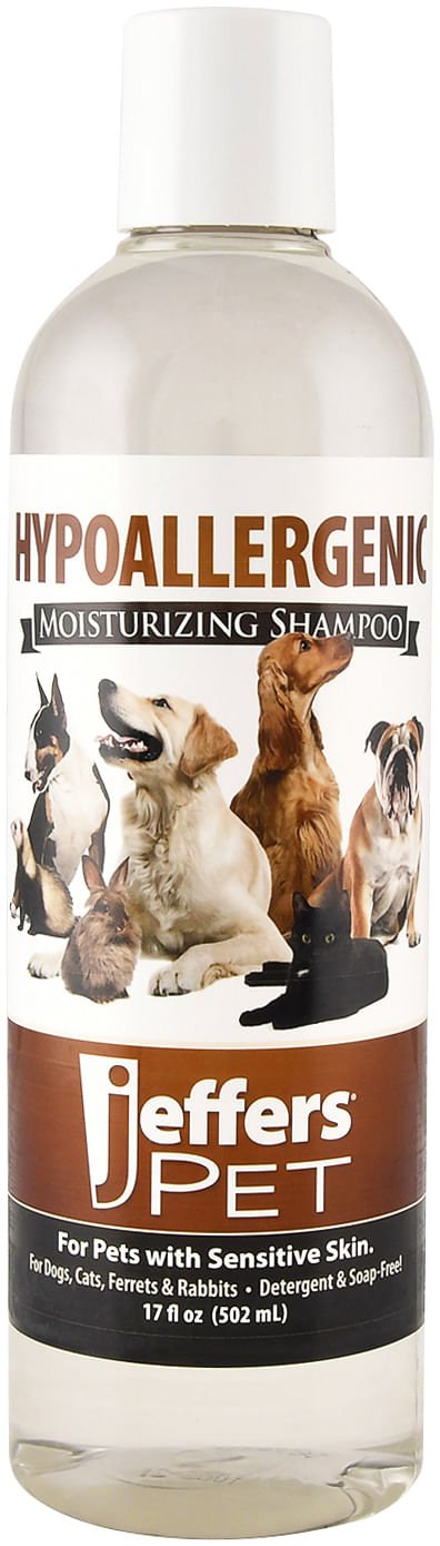 Jeffers Hypoallergenic Moisturizing Pet Shampoo for Sensitive Skin