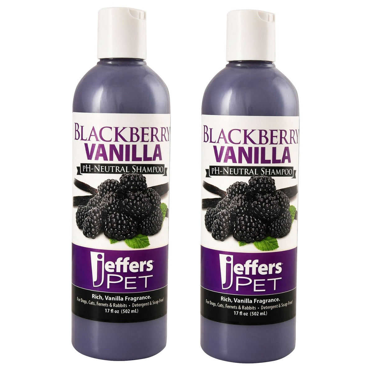 Jeffers Pet Blackberry Vanilla pH-Neutral Pet Shampoo