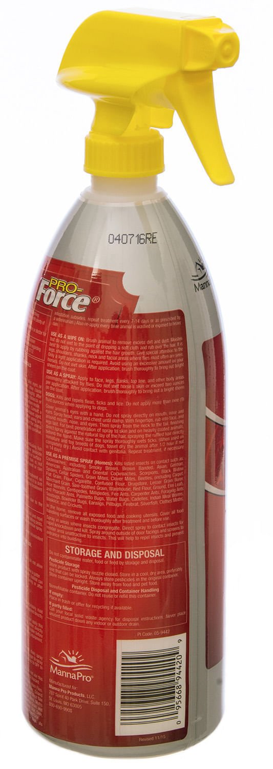 Pro-Force Fly Spray by Manna Pro, 32 oz